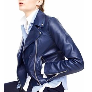 Leather Jacket - J. Crew